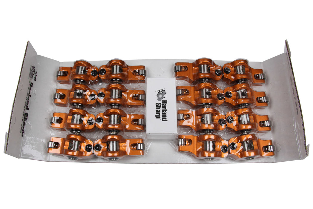 Sharp Rockers SHPSLS78A GM LS7 Rocker Arm Kit - 1.8 Ratio Adjustable