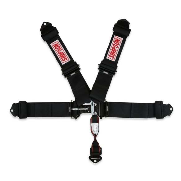 Simpson Safety SIM13LD5WB Harness 5pt LL Pull-Down 3in Lap & Shoulder