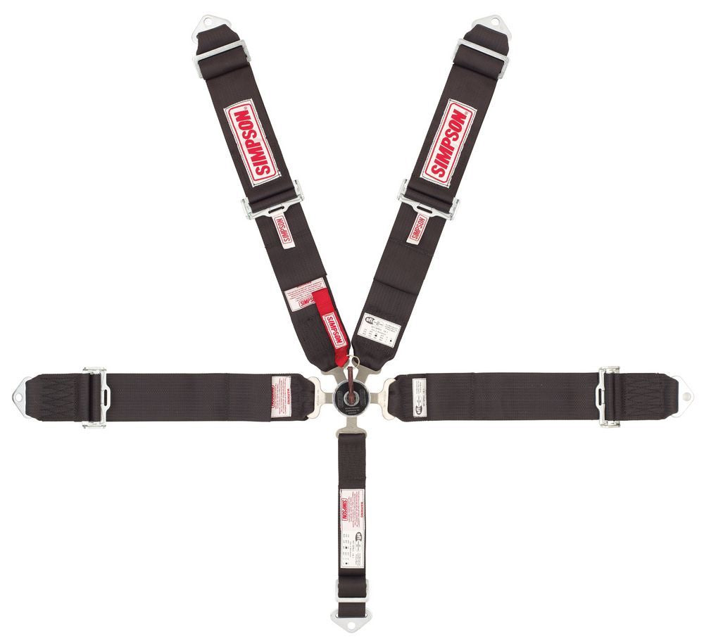 Simpson Safety SIM29104BK 5pt Harness System CL P/U B/I Ind