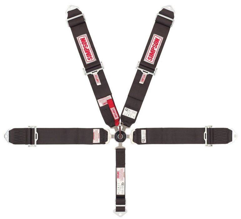 Simpson Safety SIM29104BK 5pt Harness System CL P/U B/I Ind
