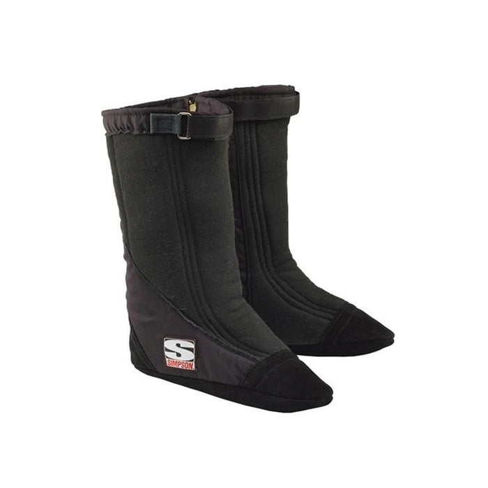 Simpson Safety SIM37021MK Boots Holeshot-22 Medium Black SFI-20