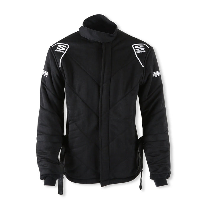 Simpson Safety SIM4802254 Jacket 6G Medium Black SFI-20