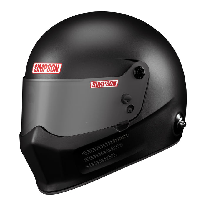 Simpson Safety SIM9200028 Helmet Bandit Medium Matte Black SA2025