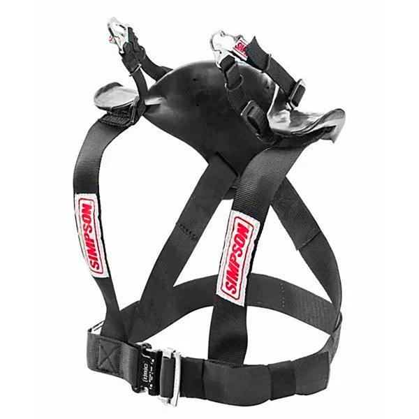 Simpson Safety SIMHSLRG11SAS Hybrid Sport Large w/ Sliding Tether - SFI