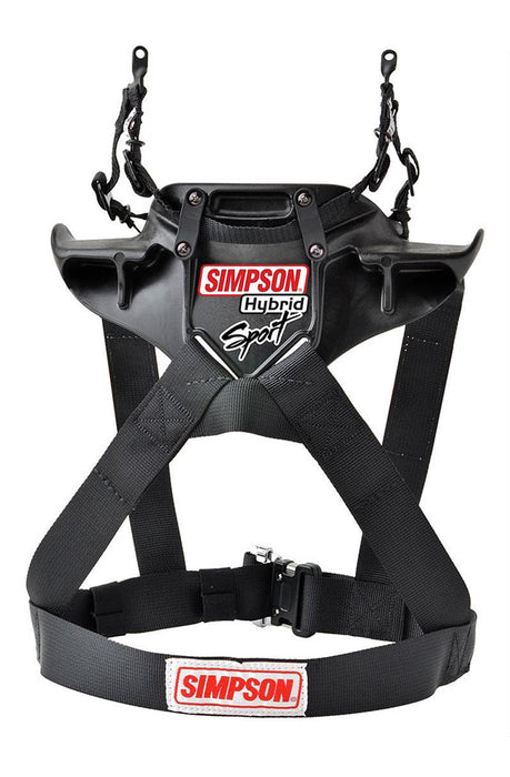 Simpson Safety SIMHSSML11PA Hybrid Sport Small w/ Sliding Tether - SFI