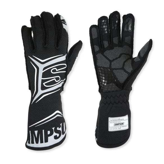 Simpson Safety SIMMGMK Glove Magnata Medium Black SFI 3.5/5