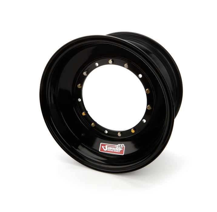 Sander Engineering SNDS15-083-DN-B Direct Mount 15 x 8 in 3in BS Black