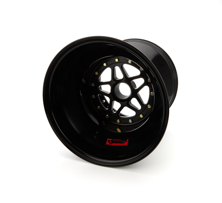 Sander Engineering SNDS15-156-SI1-B Sprint Wheel 15x15 6in BS Inside Lock Black