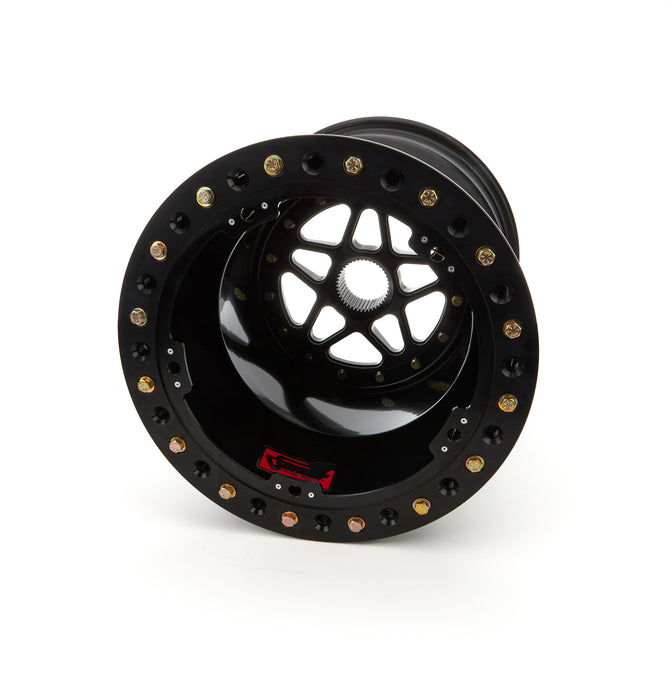Sander Engineering SNDS15-175-SO2-B Sprint Wheel 15x17 5in BS Out Side Lock Black