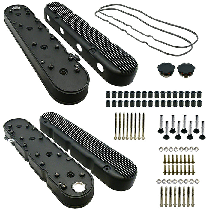 Specialty Products Company SPC8536BK GM LS Engine Valve Cover 2-Piece Tall