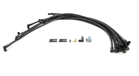 Scott Performance SPWCH-416-1 BBC Spark Plug Wire Set 90-Degree - Black