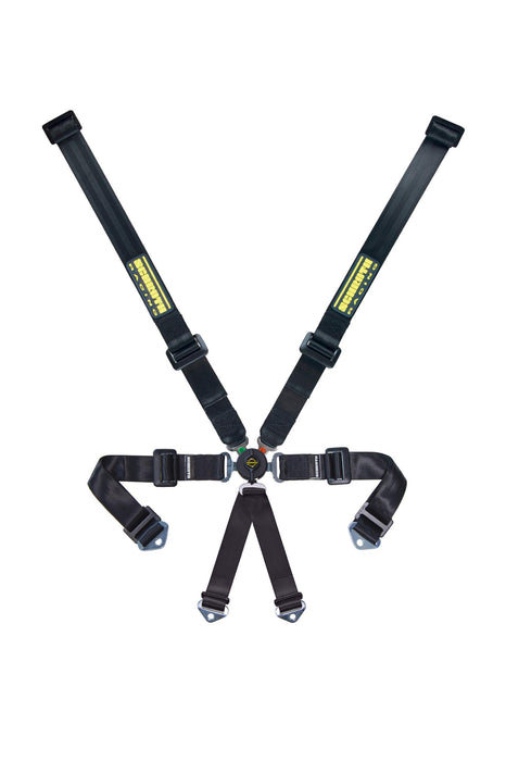 Schroth Racing SRBSR91152PDO-6 6pt Harness Profi 2x2 Pull-Down Lap