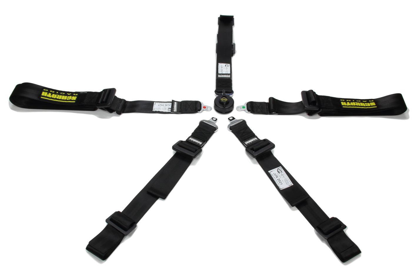 Schroth Racing SRBSR91152PUO-5 5pt Harness Profi 2x2 Pull-Up Lap
