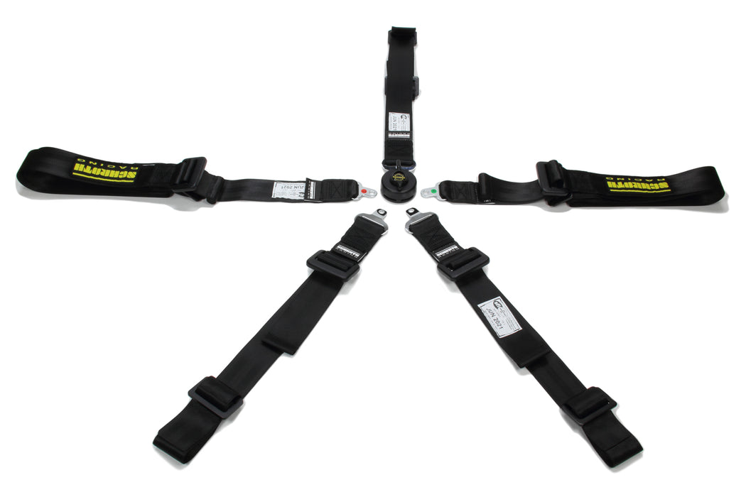 Schroth Racing SRBSR91152PUO-5 5pt Harness Profi 2x2 Pull-Up Lap