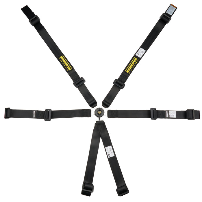 Schroth Racing SRBSR91152PUO-6 6pt Harness Profi 2x2 Pull-Up Lap
