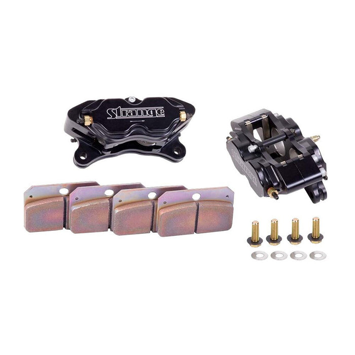 Strange STGB1855  4-Piston Caliper Kit w/Hard Pads/Pr.