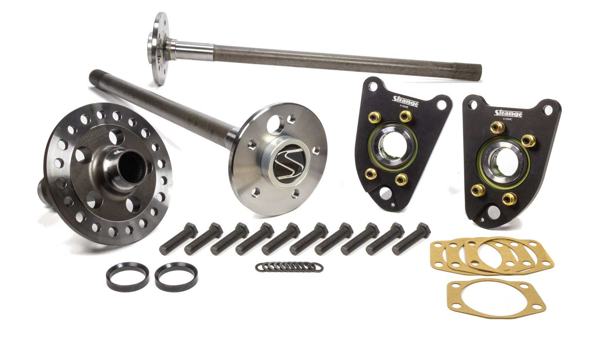 Strange STGP3509F94S Ford 8.8 35-Spline Alloy Axles C-Clip Elim. Kit