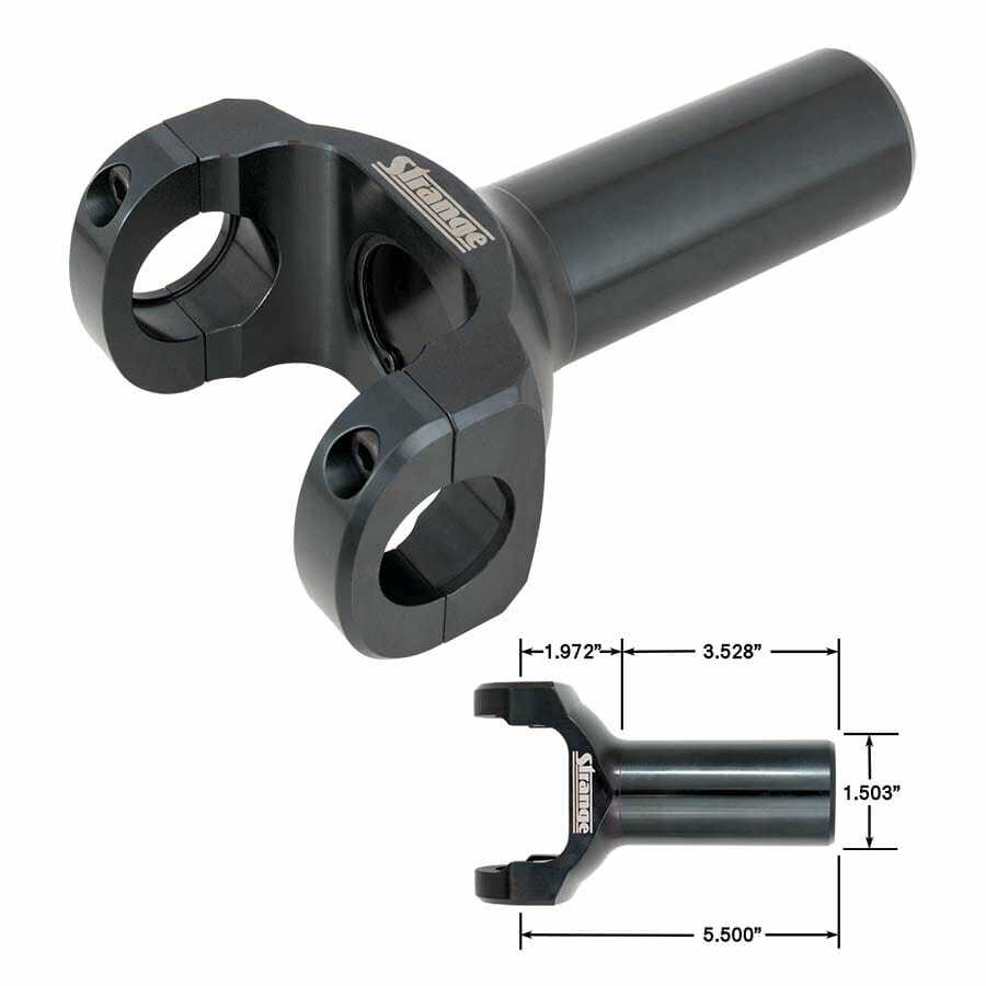 Strange STGU1677 Trans Yoke 27-Spline 1350 U-Joint