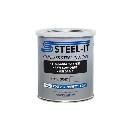 Steel-it STL1002Q Steel Gray Polyurethane 1 Quart