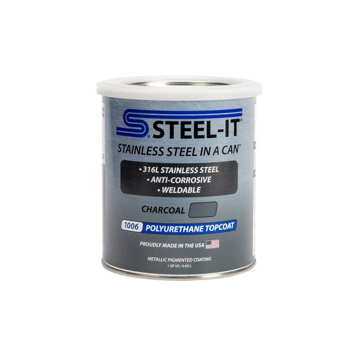 Steel-it Charcoal Polyurethane 1 QT Can STL1006Q