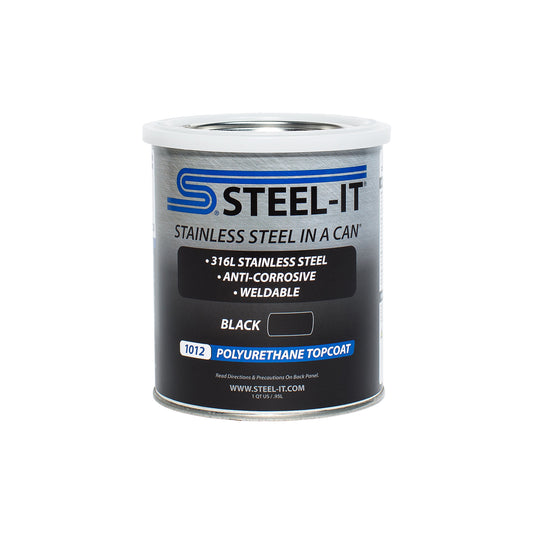 Steel-it STL1012Q Black Polyurethane 1 Quart