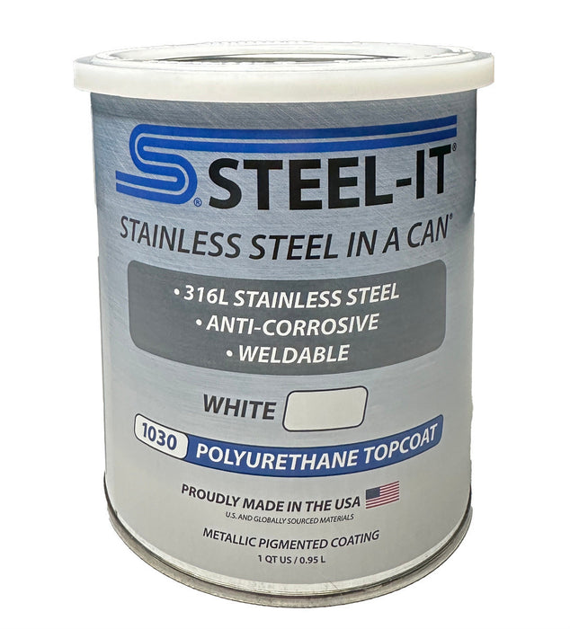 Steel-it STL1030Q White Polyurethane 1 QT Can