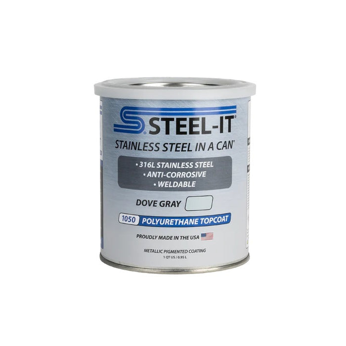 Steel-it STL1050Q Dove Gray Polyurethane 1 QT Can