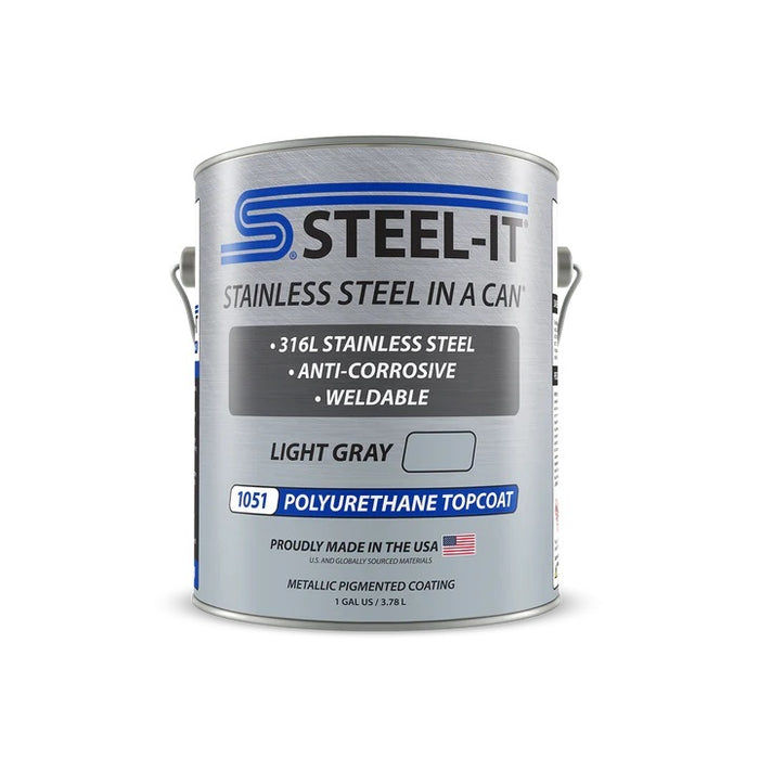 Steel-it STL1051G Light Gray Polyurethane 1 Gallon
