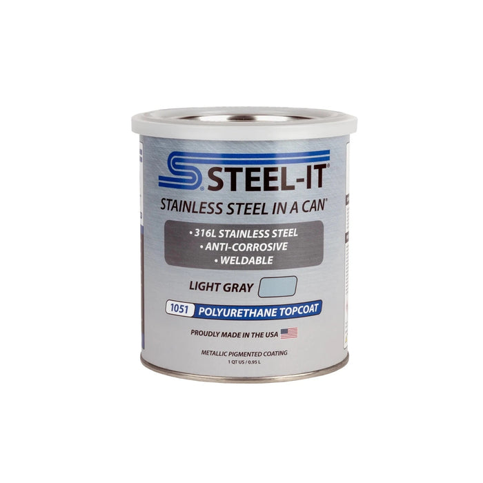 Steel-it STL1051Q Light Gray Polyurethane 1 QT Can