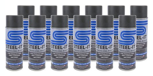 Steel-it STLCASE1006B Charcoal Polyurethane Case 12 x 14Oz. Can