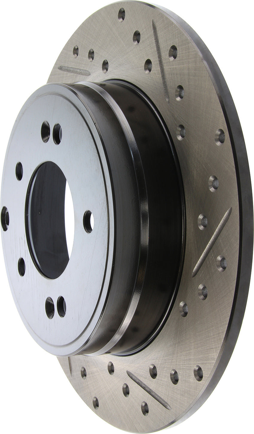 Stoptech STP127.51021L StopTech Sport Slotted & Drilled Rotor