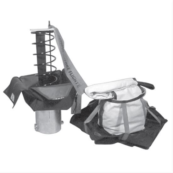 Stroud Safety STR4104801-01 410 Chute Black w/Sm Spring Launcher