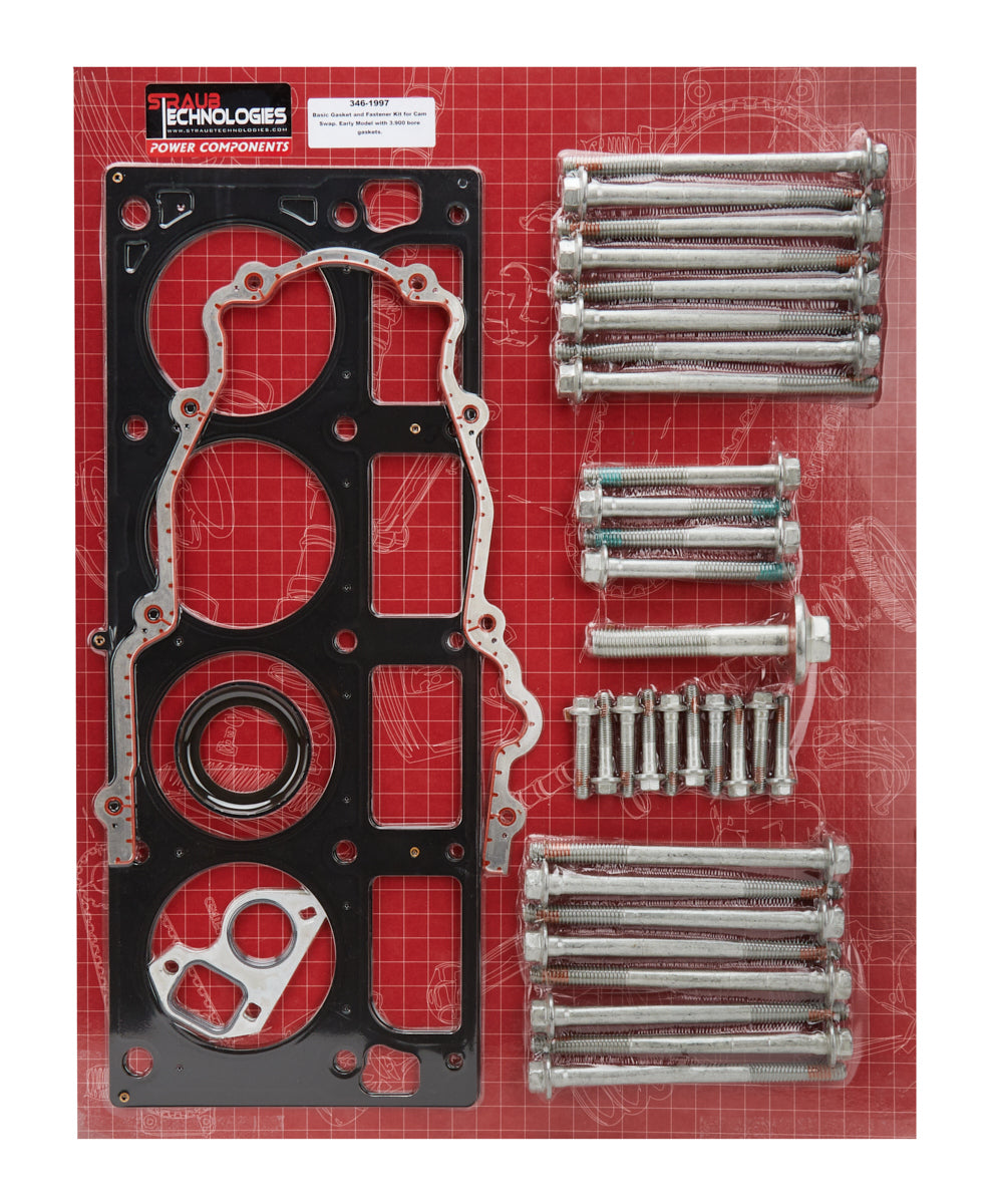 Straub Technologies Inc. STT346-1997 Cam Change Gasket & Bolt Kit LS 97-03 Small Bore