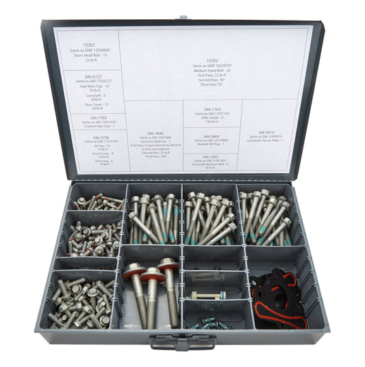 Straub Technologies Inc. STT346-9003 LS Master Bolt Kit for Cam Swap 3 Engine Set