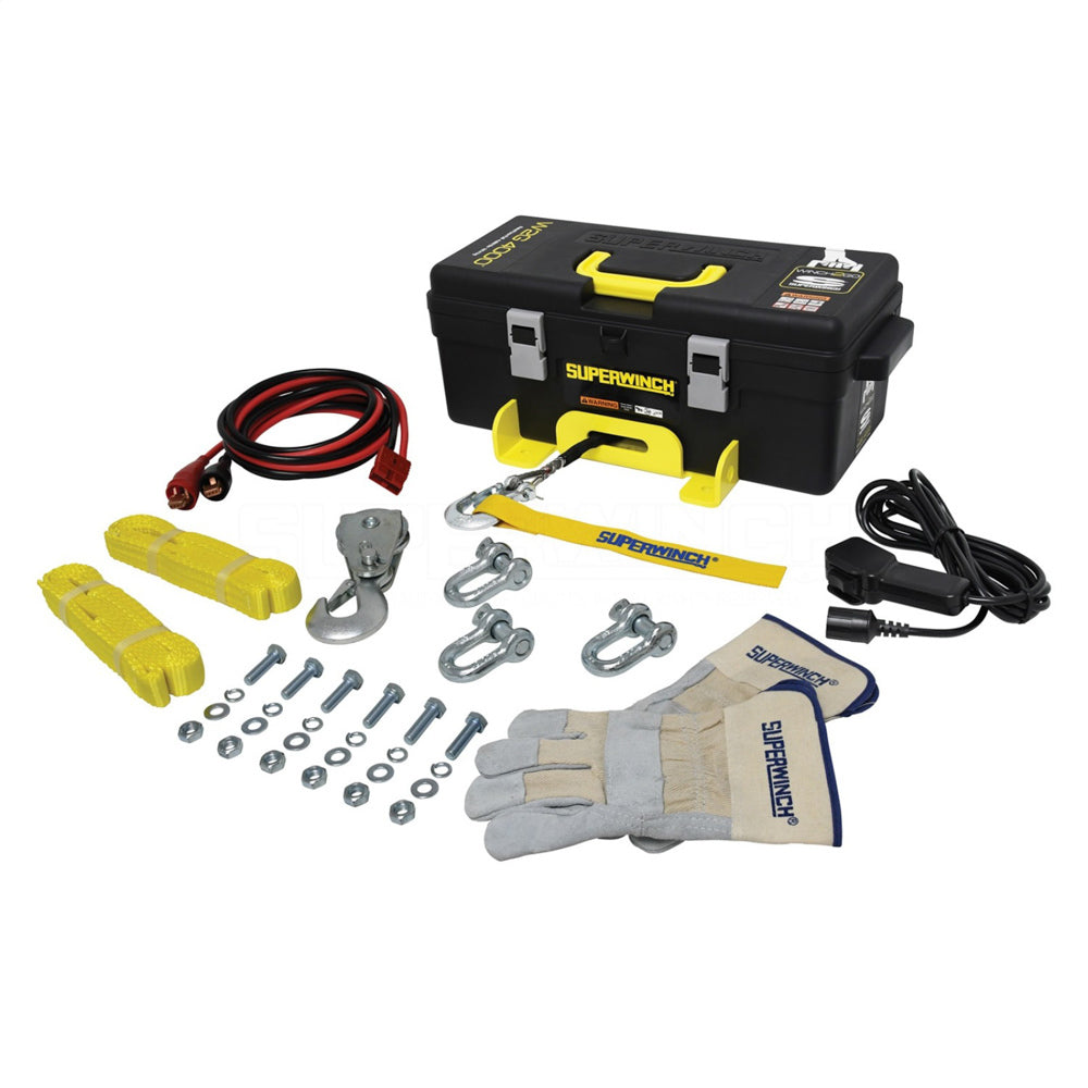 Superwinch SUP1140232 Winch2Go 4000lb Winch Synthetic Rope