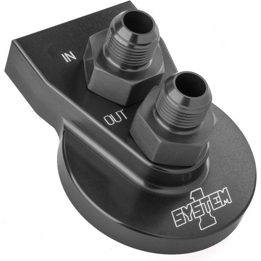 System One SYS221-90004-10B Remote Filter Mount w/10an Fittings