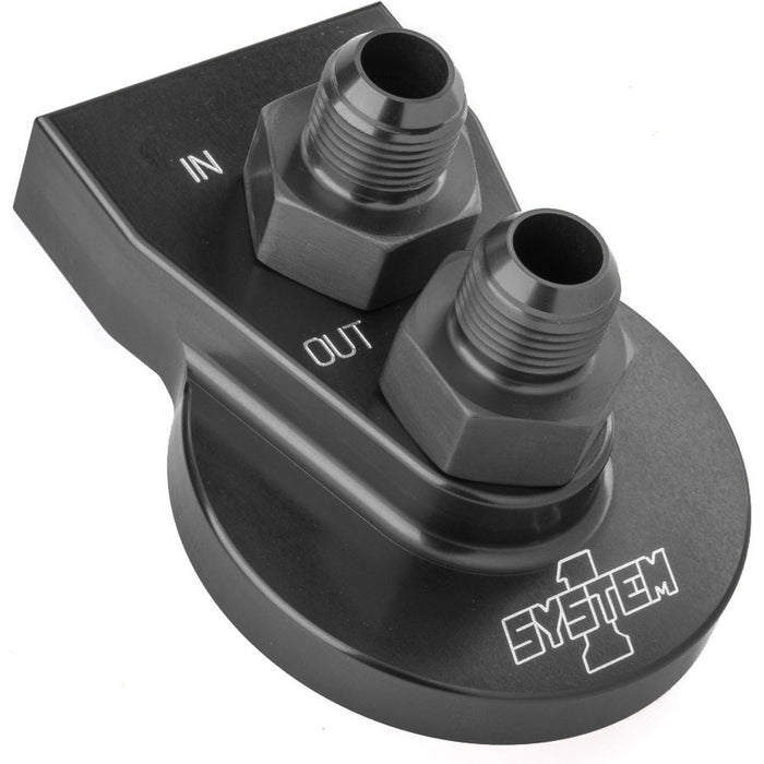System One SYS221-90004-10B Remote Filter Mount w/10an Fittings