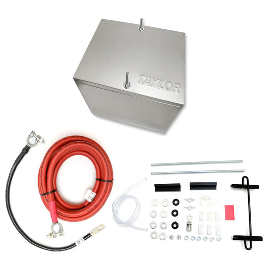 Taylor/vertex TAY48201 Aluminum 200 Series Battery Box w/2 ga Cable