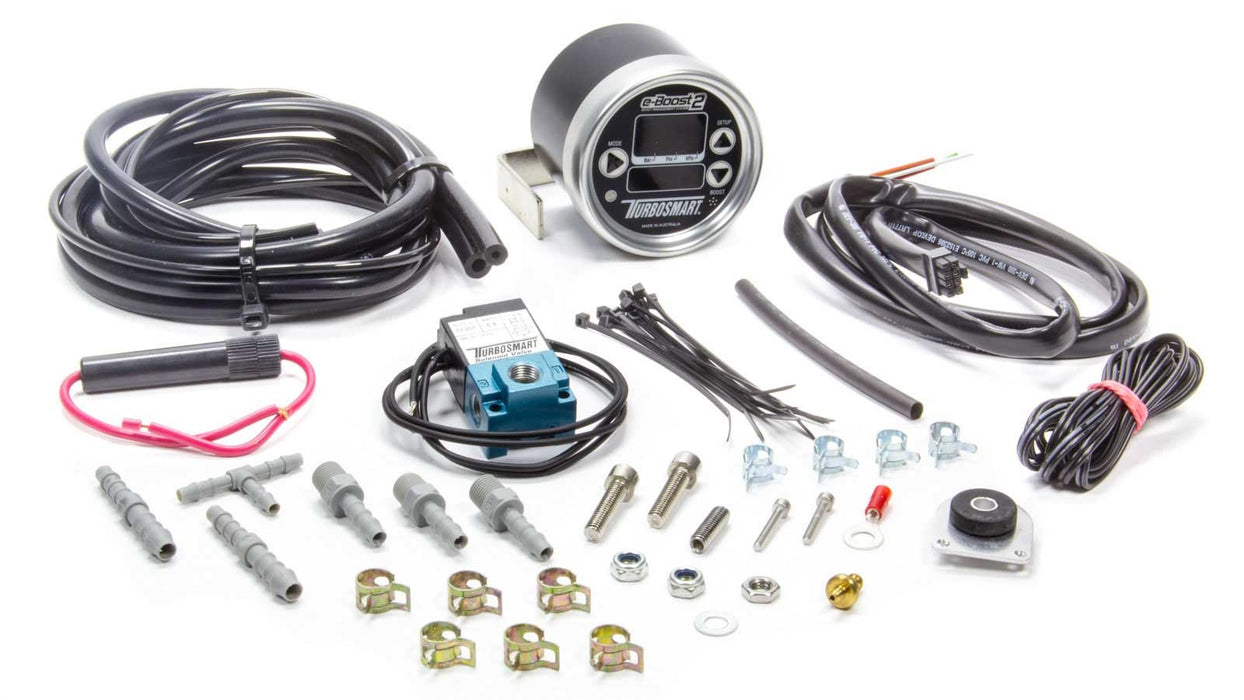 Turbosmart USA TBSTS-0301-1013 eB2 Elec Boost Control Gauge 60psi Black/Silver