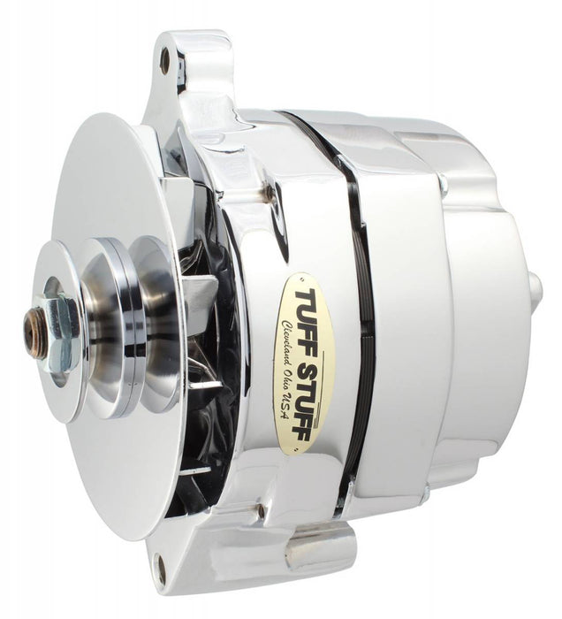 Tuff-stuff TFS7078NB Ford Alt 70 Amp Chrome 1 Wire 1 Groove Pulley