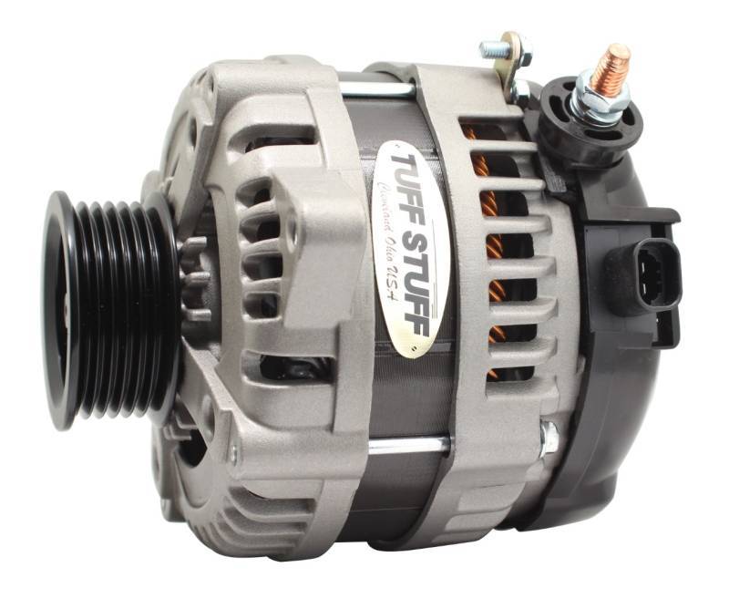 Tuff-stuff TFS8321FC6G1W 225 MAX AMP Alternator 6-Groove 1-Wire Cast
