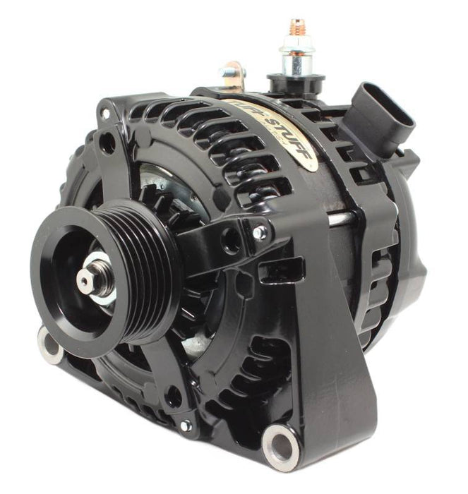 Tuff-stuff TFS8435B6GOE LS225 Max Amp Alternator 6 Groove OEM Wire Black