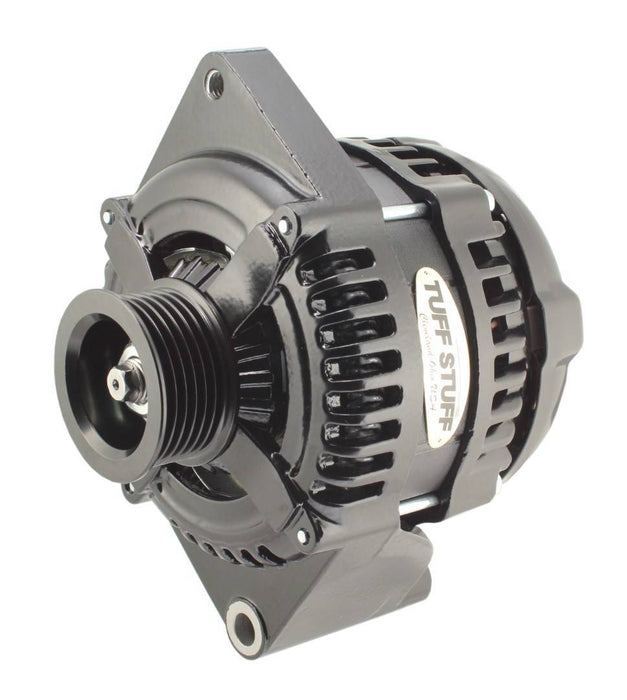 Tuff-stuff TFS8441B6G1W 225 MAX AMP Alternator 6 Groove 1 Wire Black