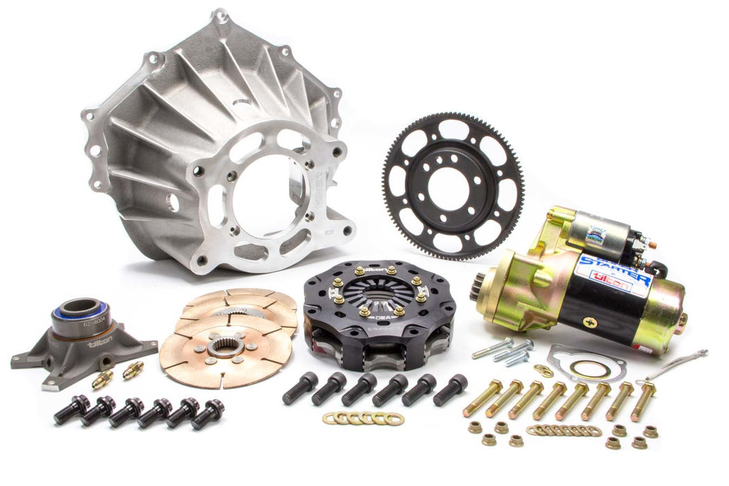 TILTON Driveline Pkg Chevy Alum Mono 5.5in 3-Disc - 52-31130