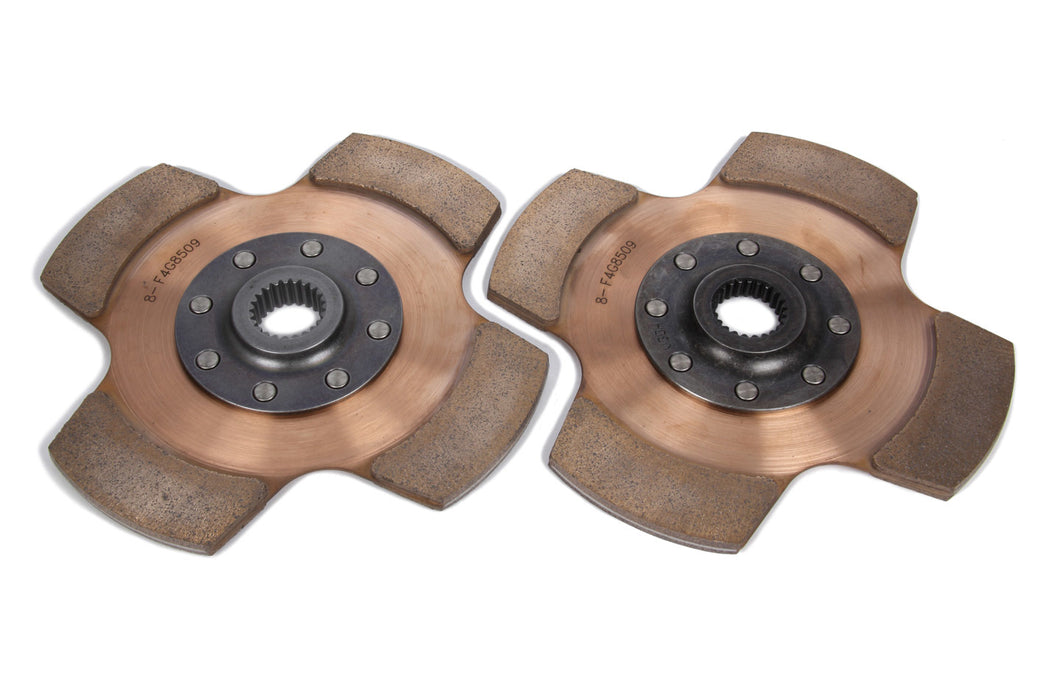 Tilton TIL64185-8-VW-30H Clutch Pack 2 Disc 7.25 1in x 23spl Cerametallic