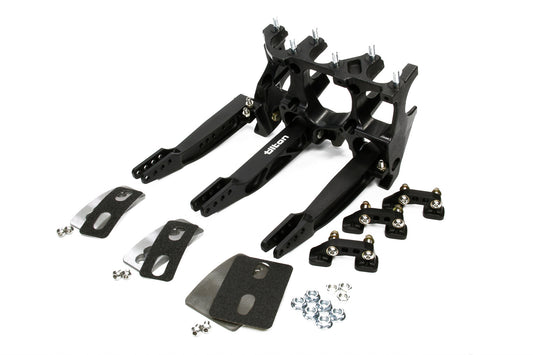 Tilton TIL72-616 Triple Pedal Assy. Alum Underfoot Mount