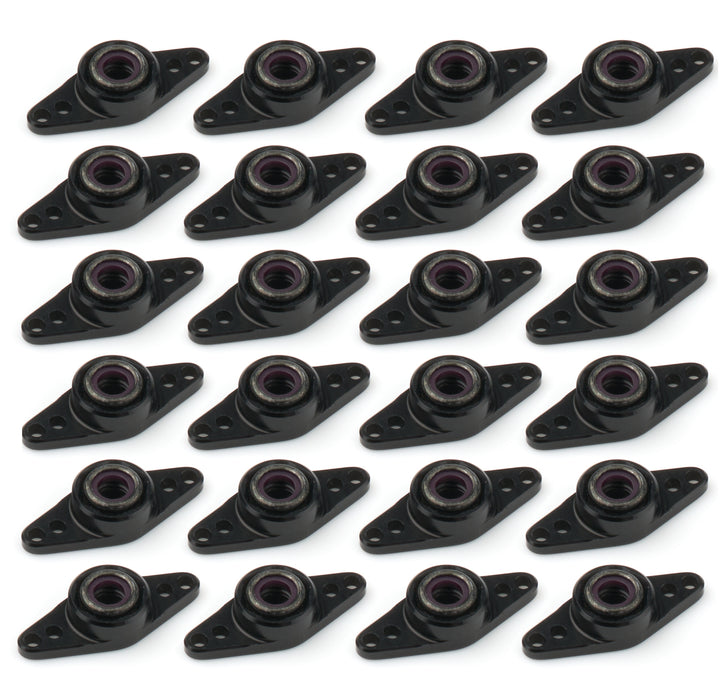 Ti22 Performance TIP4449 Mud Cover Install Plate 5/16-28 Thread BLK 24pk