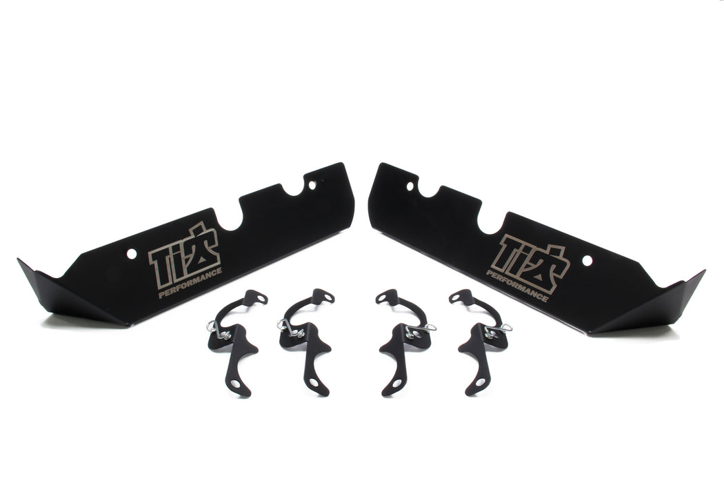 Ti22 Performance TIP5100 Spark Plug Guards Complete Black