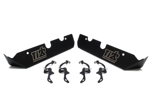 Ti22 Performance TIP5100 Spark Plug Guards Complete Black