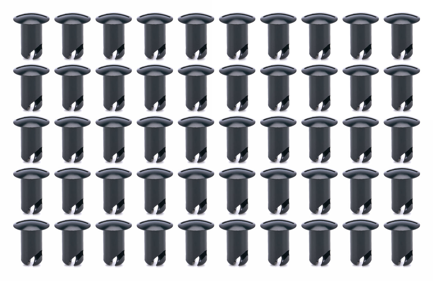Ti22 Performance TIP8134-50 Oval Head Buttons .600 Long Black 50 Pack
